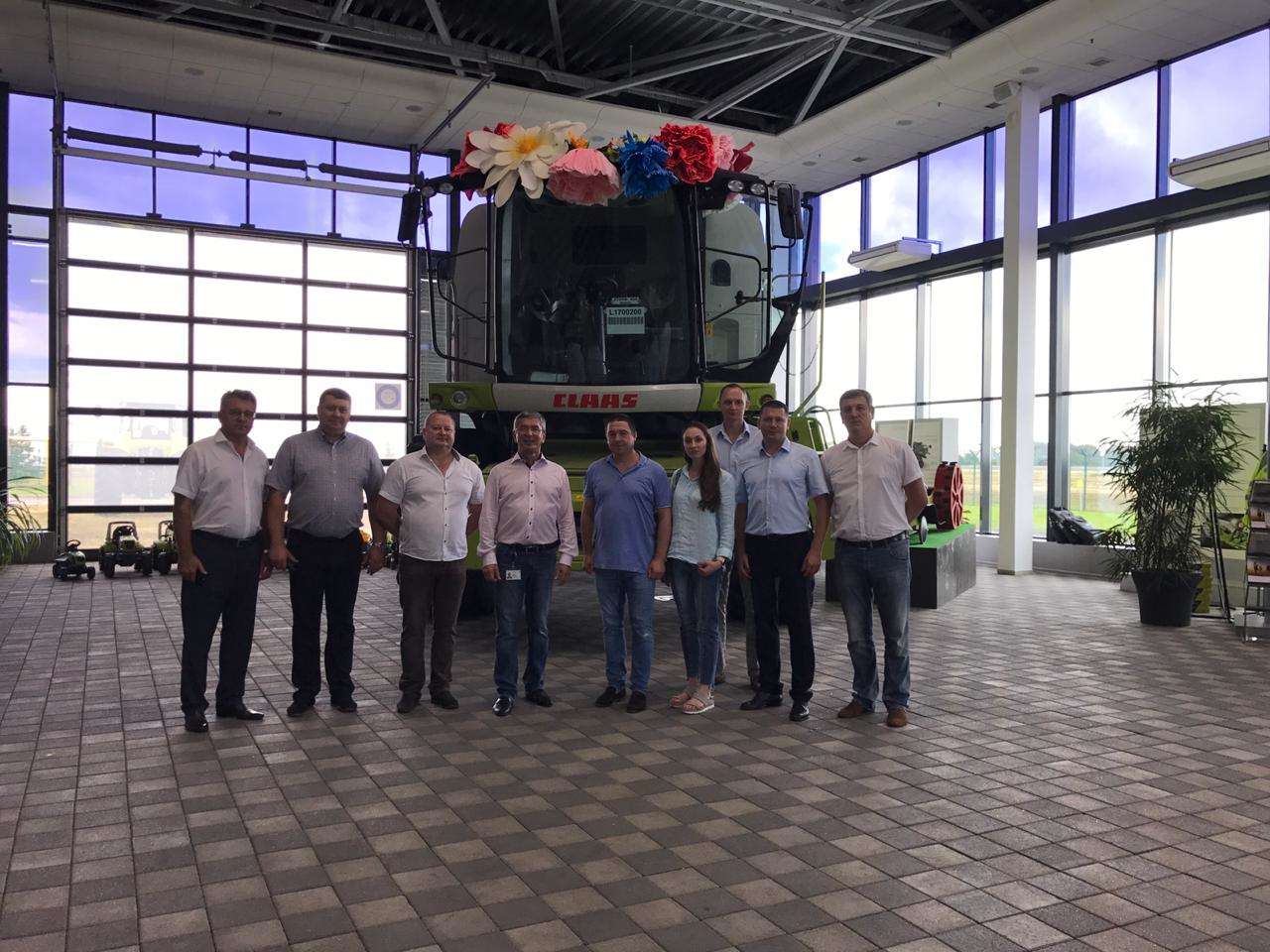 Делегация УК «АСБ-Агро» посетила завод CLAAS в Краснодаре